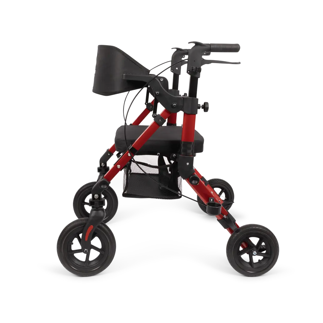 Parvum Rollator Walker Combi (Red)