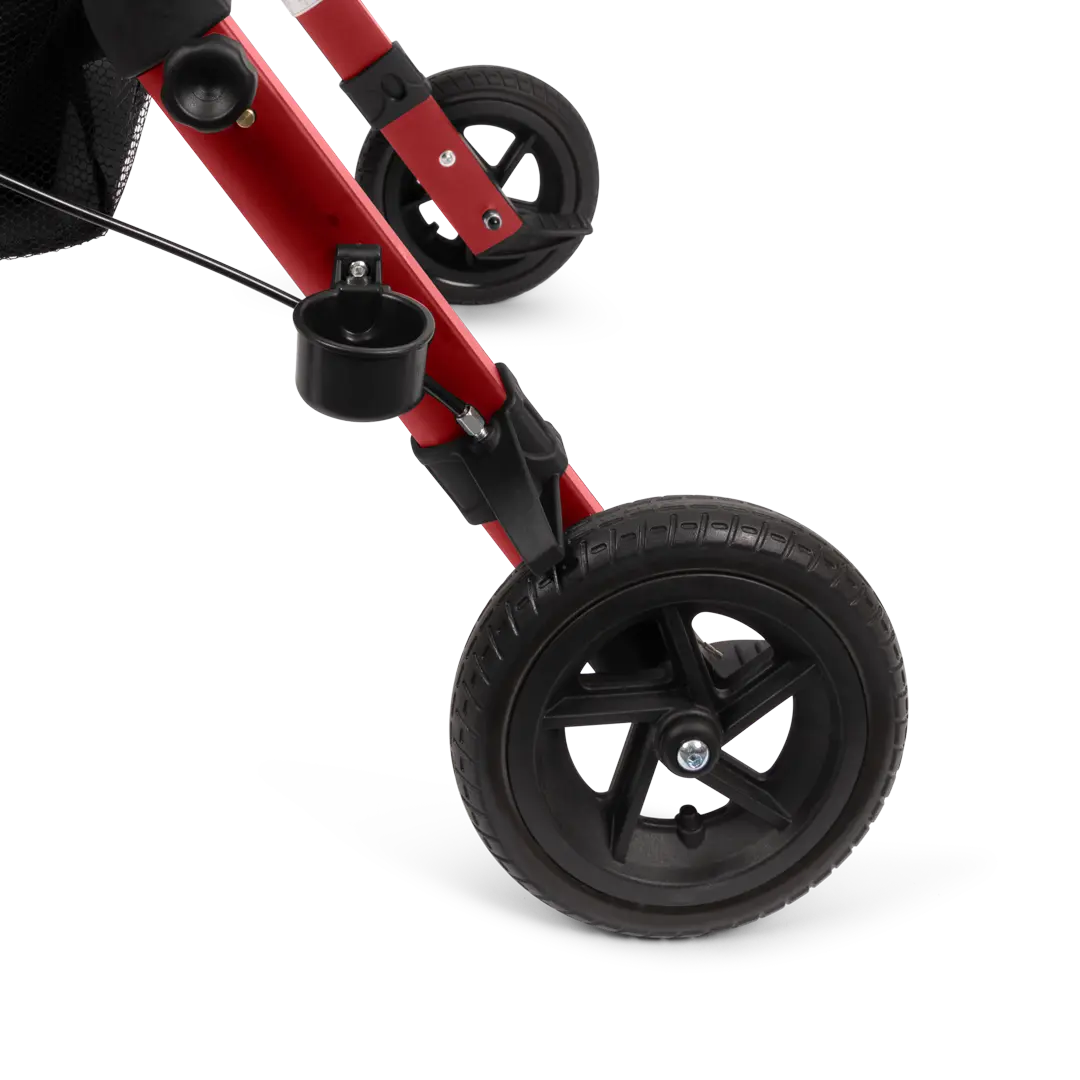 Parvum Rollator Walker Combi (Red)